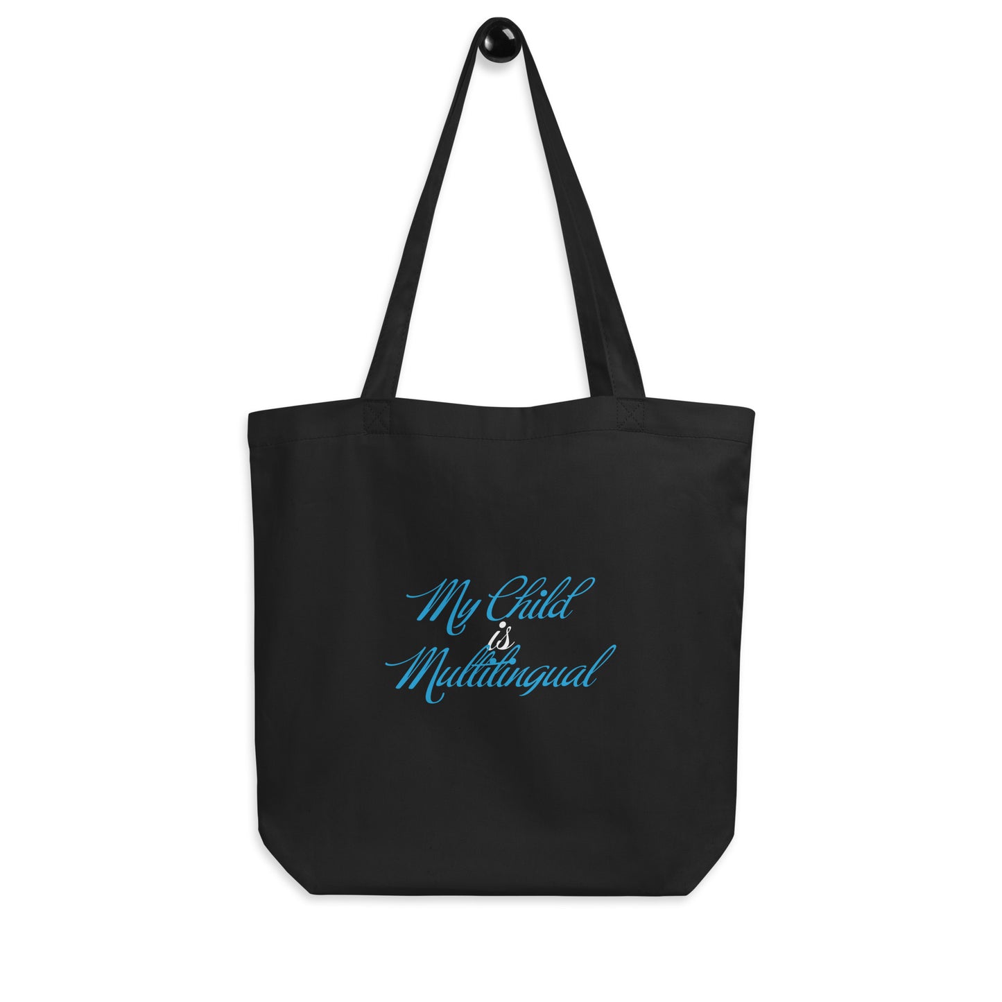 Bolso tote ecológico infantil multilingüe.