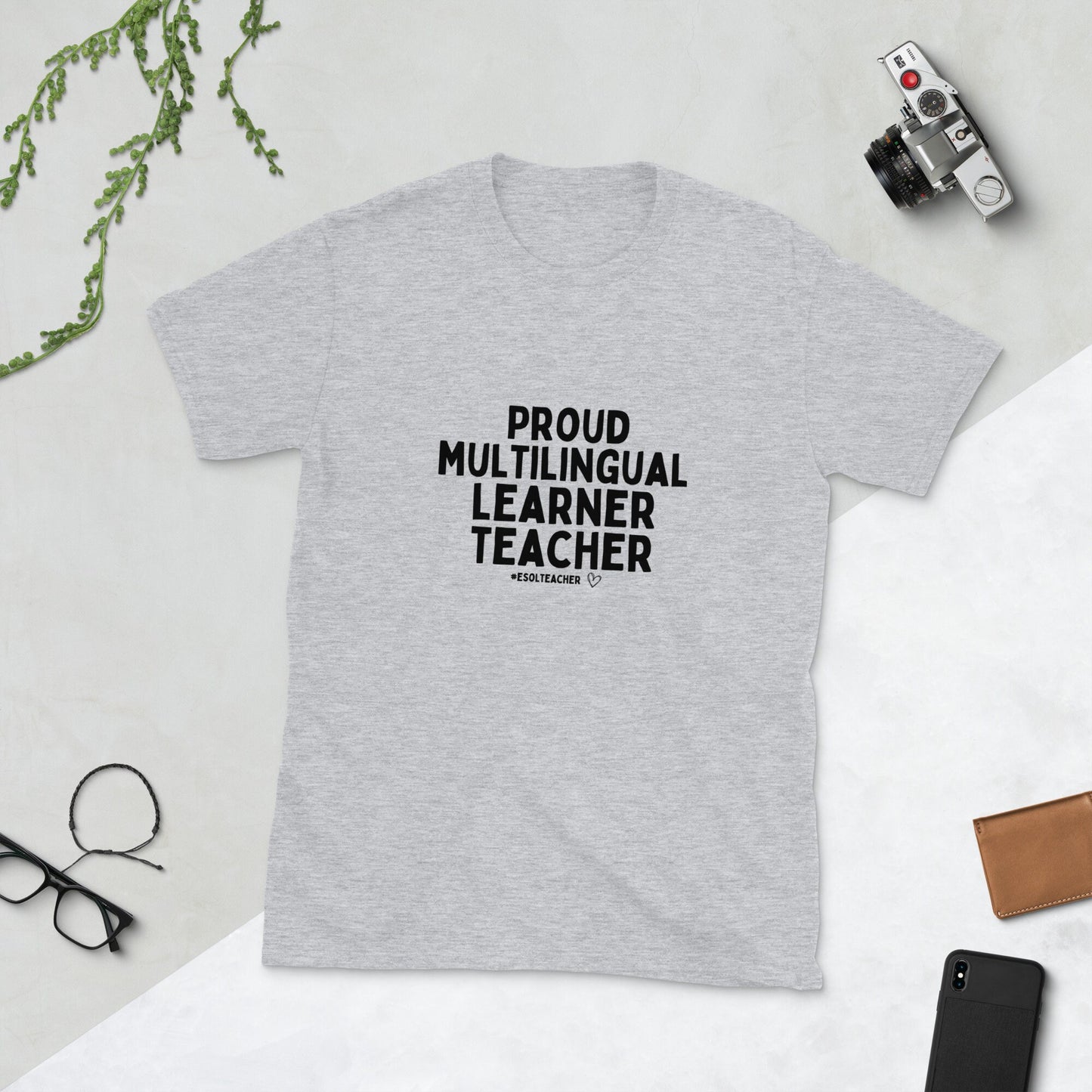 Camiseta Proud Teacher of Multilingual Learner