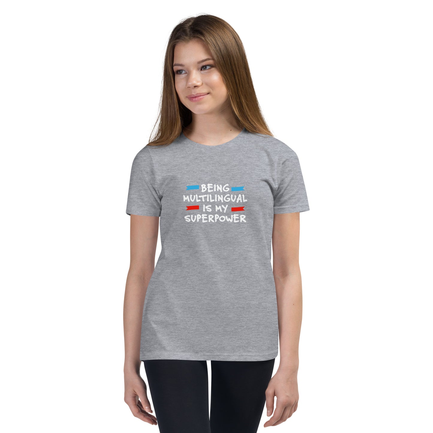 Multilingual Superpower Youth T-Shirt