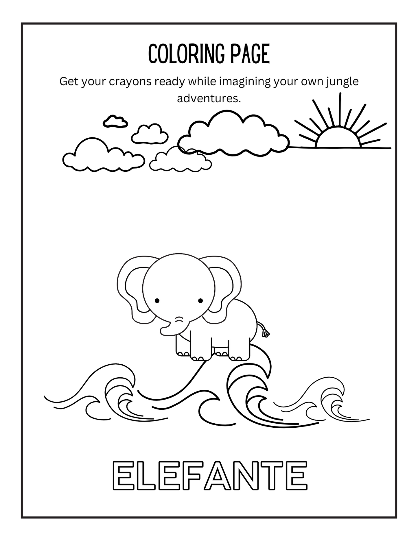 Children's Spanish Jungle Activity Pack - Paperback