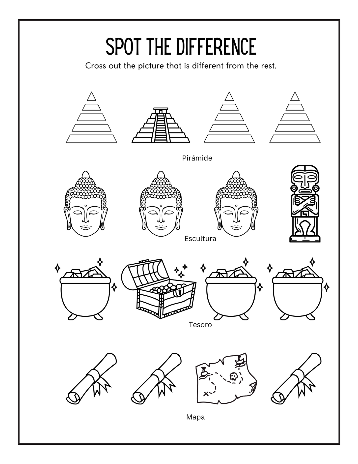 Children's Spanish Jungle Activity Pack - Paperback