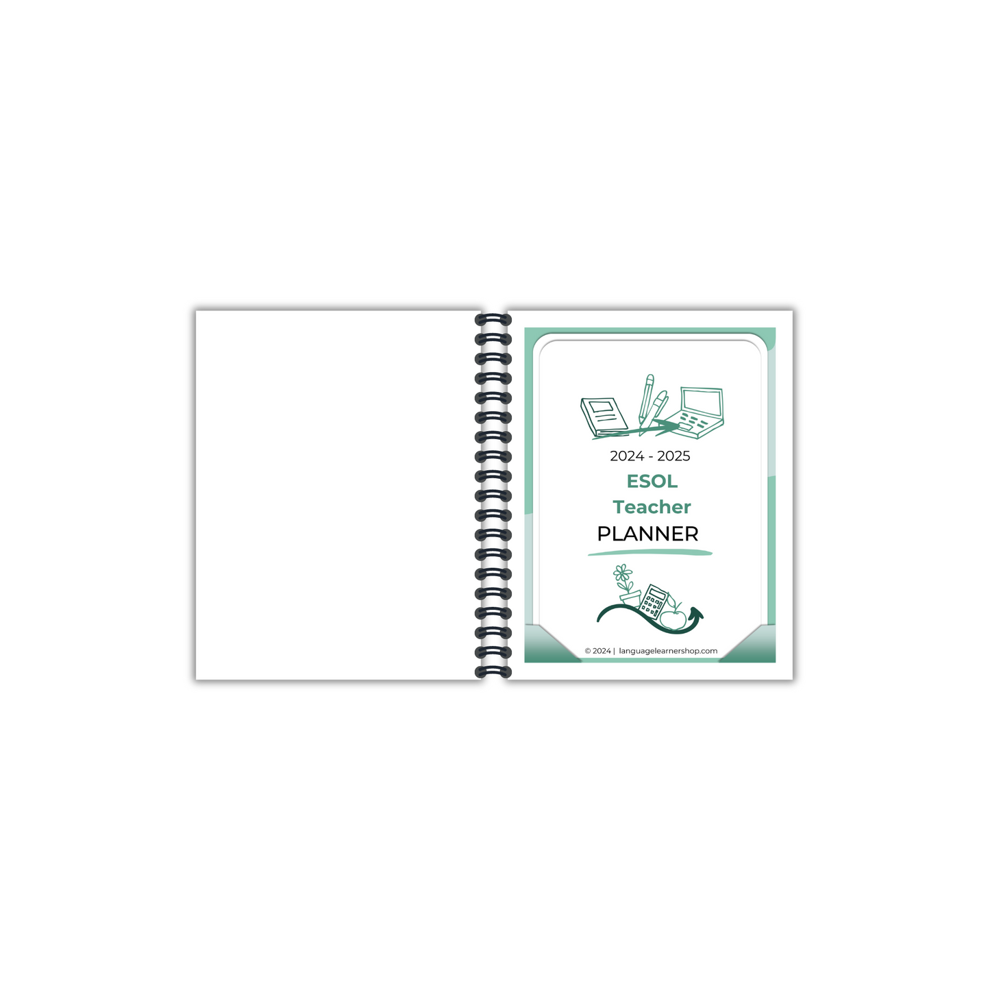 ESL Teacher 2025 - 26 Planner (Paper Back)