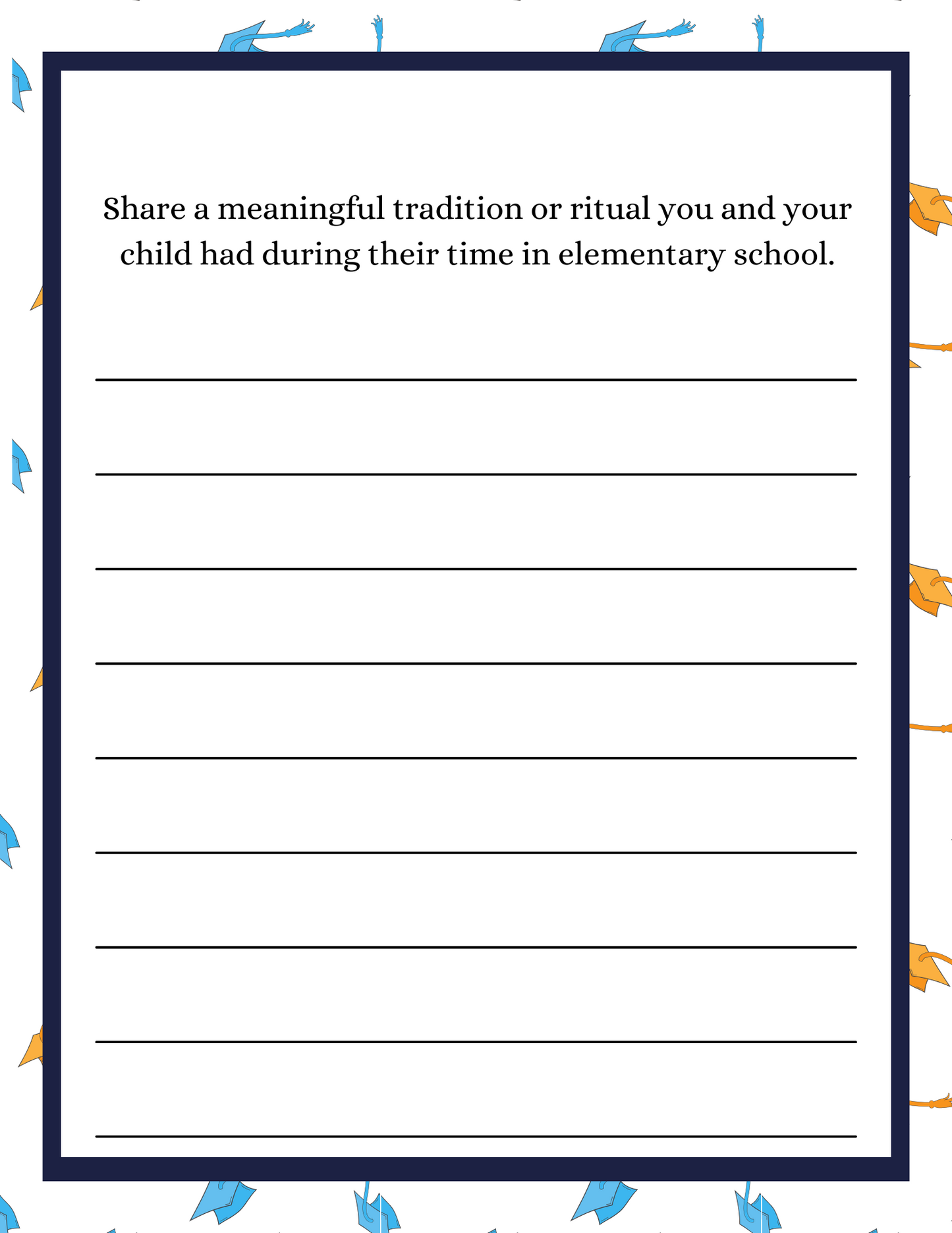 Journeying with Our Graduates: A Parent's Reflective Journal