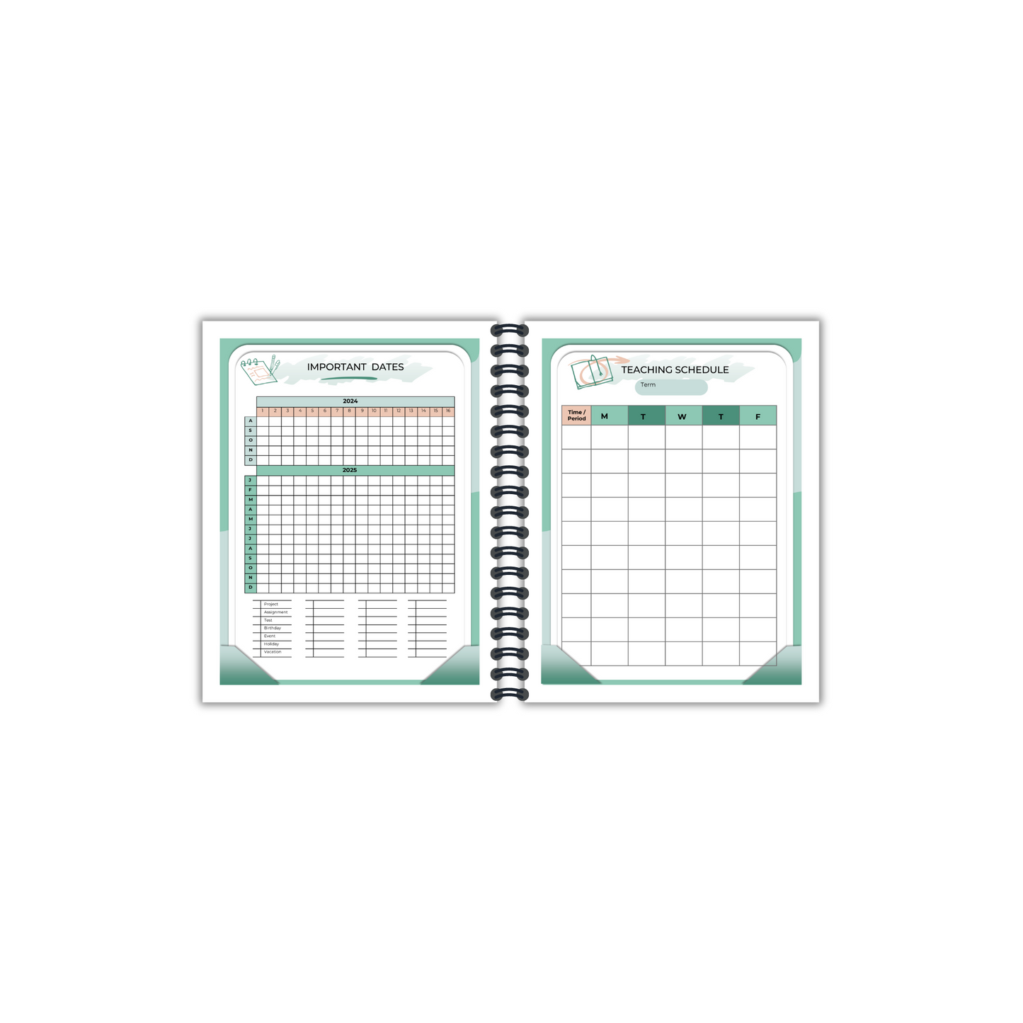 ESL Teacher Planner (PDF Printable)