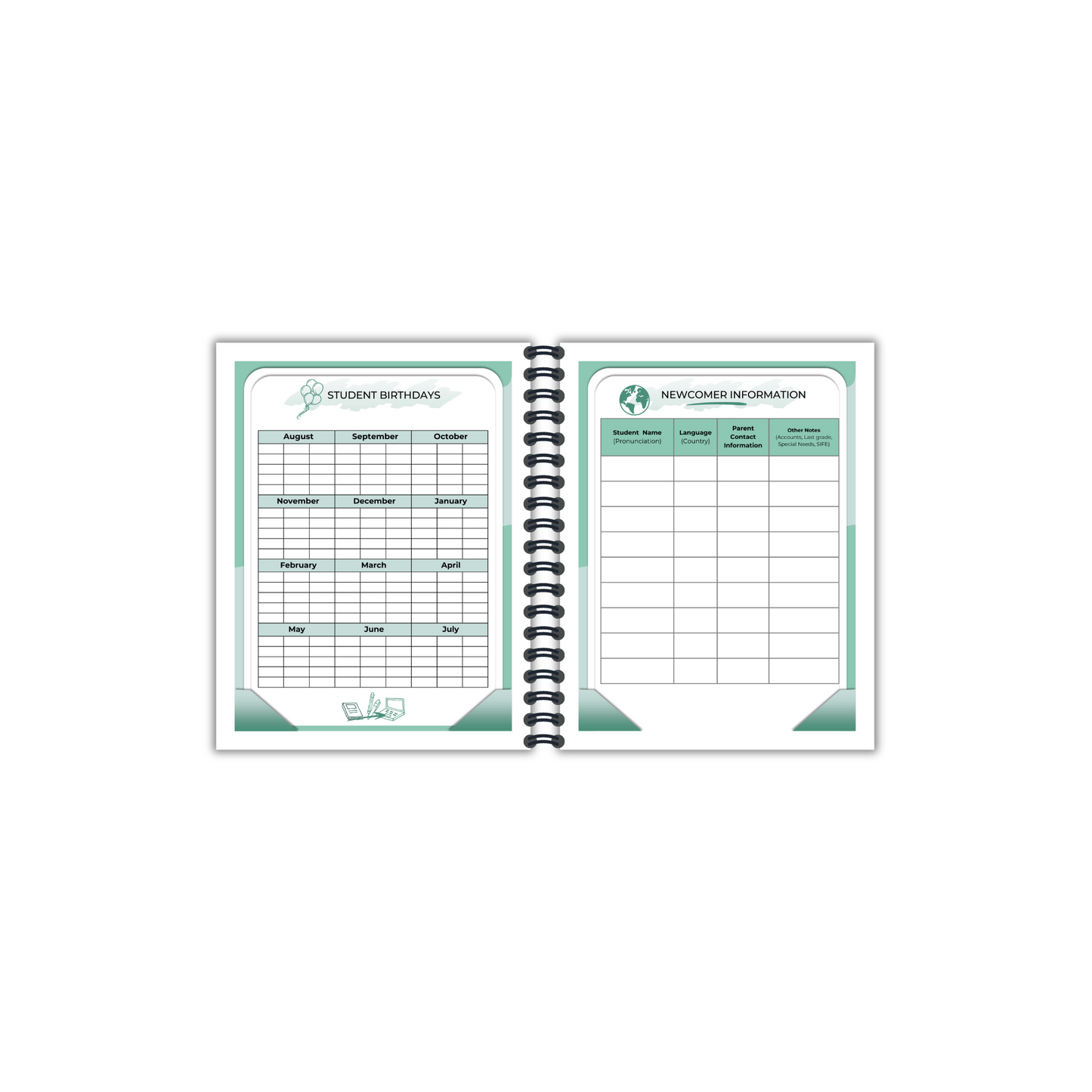 ESL Teacher 2025 - 26 Planner (Paper Back)