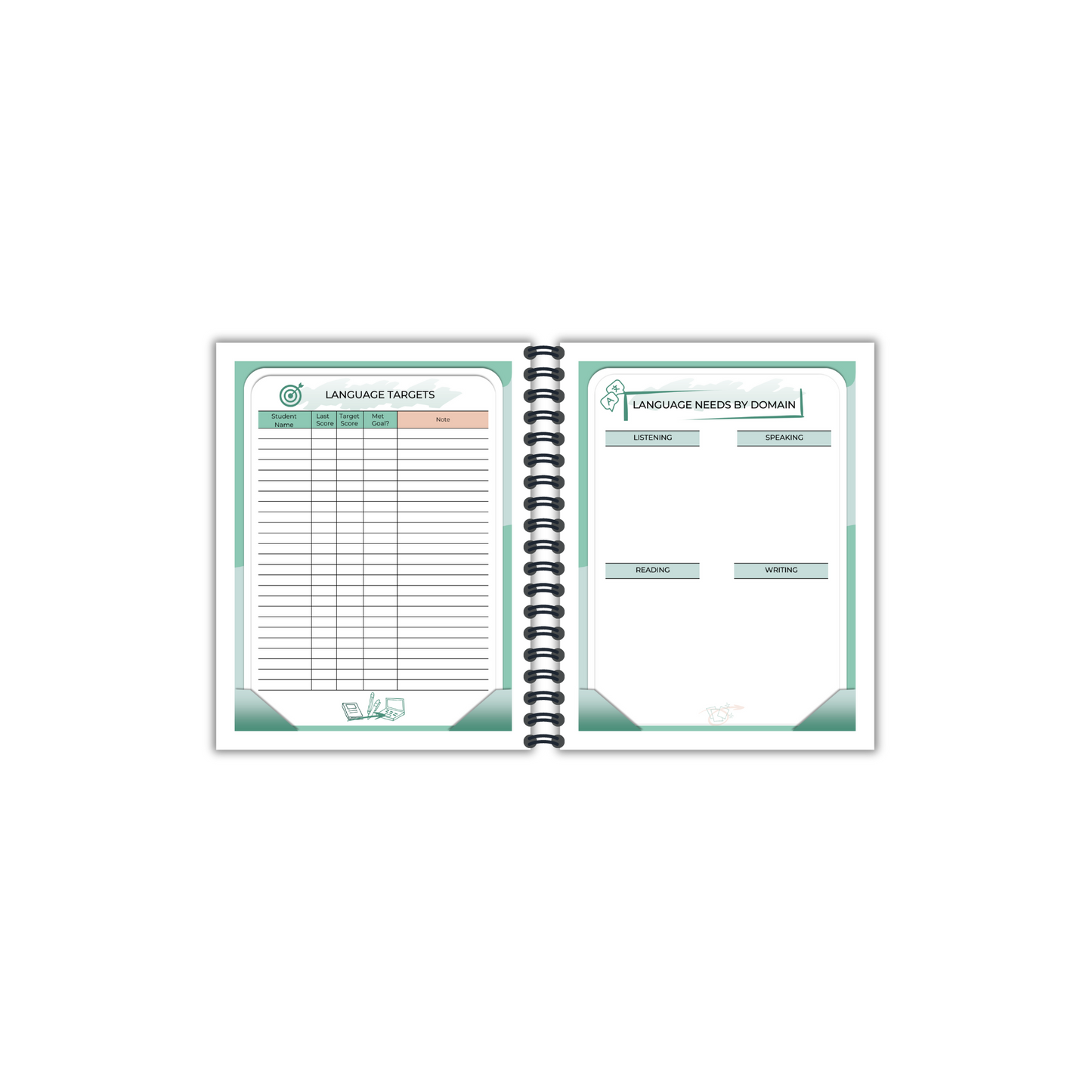 ESL Teacher Planner (PDF Printable)