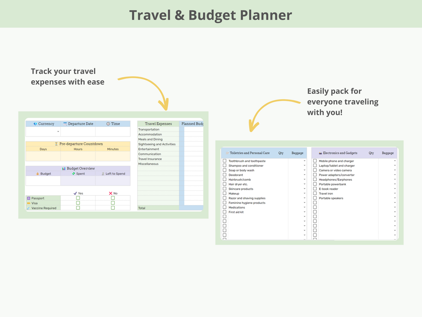 Ultimate Travel Budget & Planner