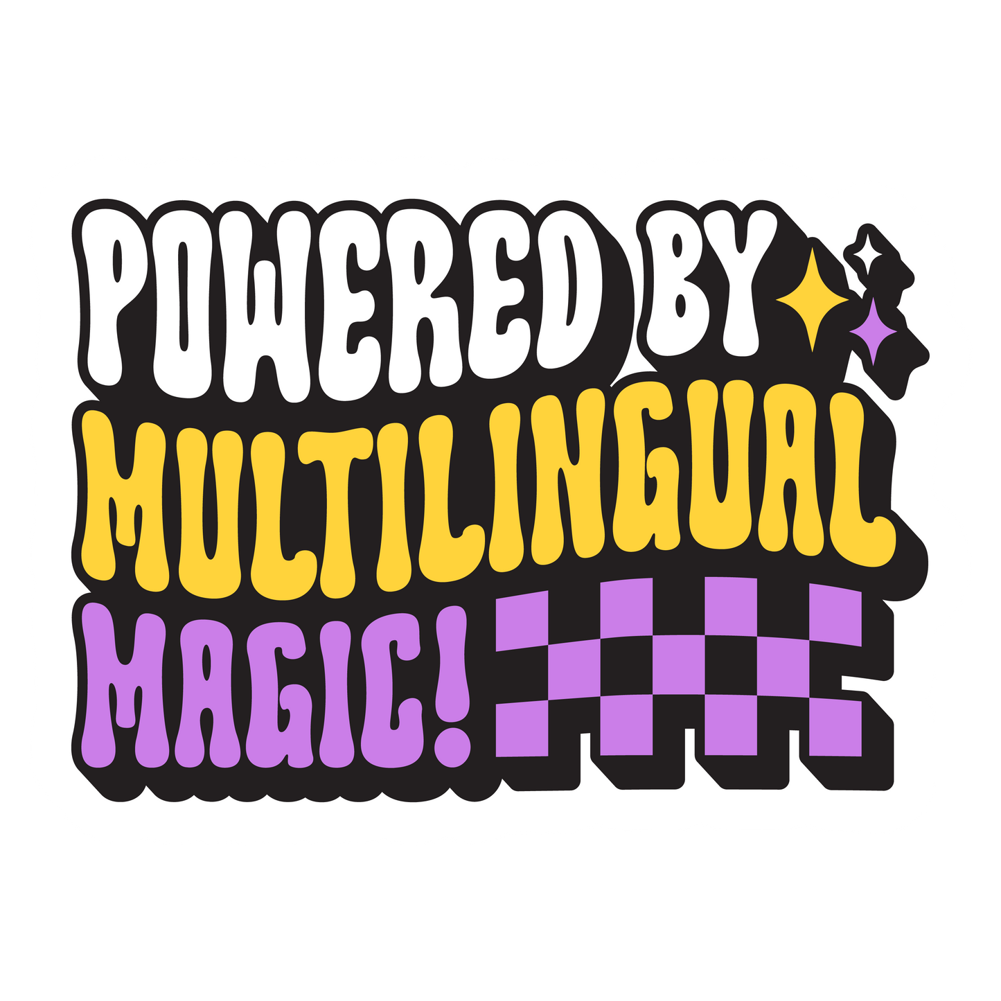 Celebrate Bilingualism Stickers Sheet