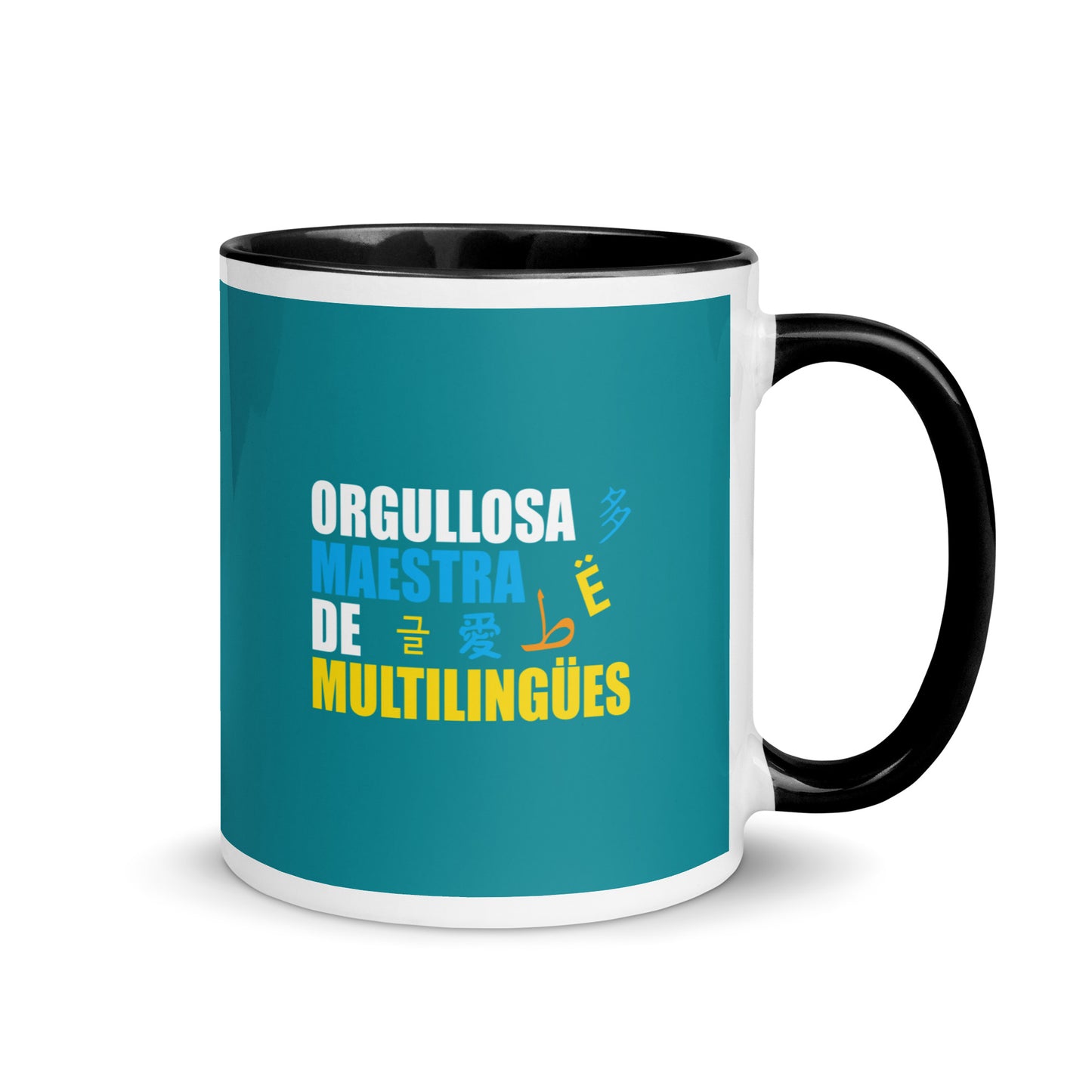 Multilingual Teacher  Mug Inside (Spanish)