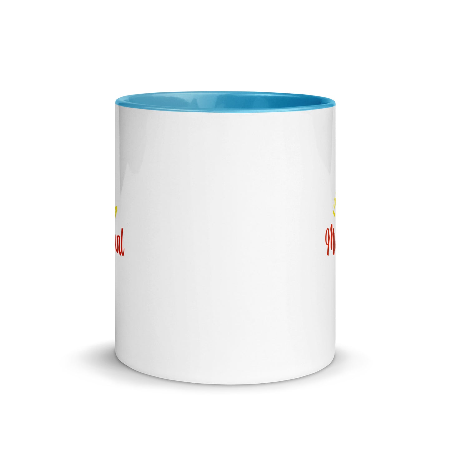 Raising Multilingual Mug with Color Inside.