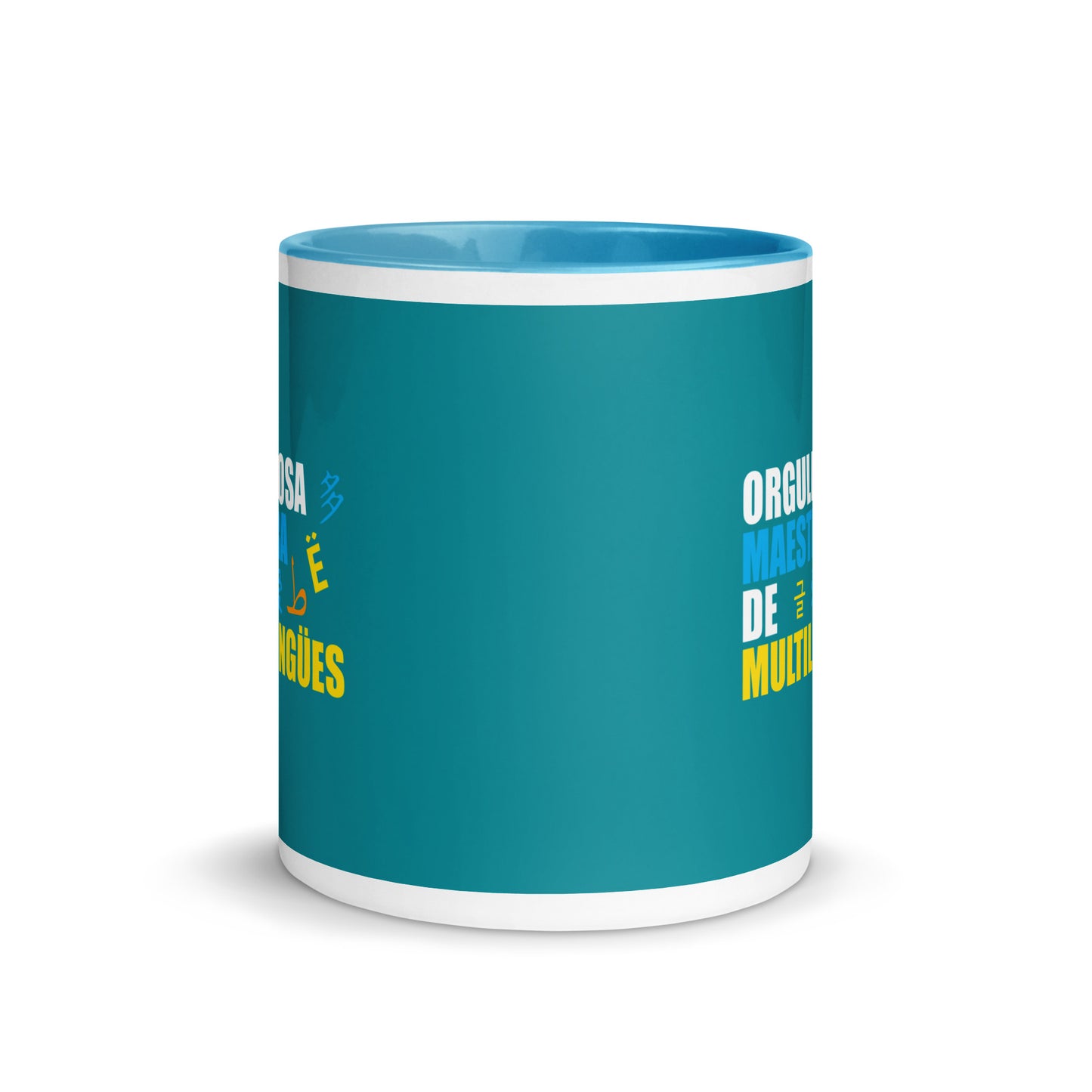 Multilingual Teacher  Mug Inside (Spanish)