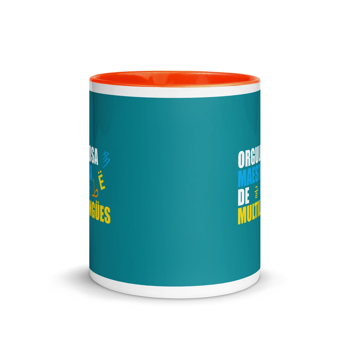 Multilingual Teacher  Mug Inside (Spanish)