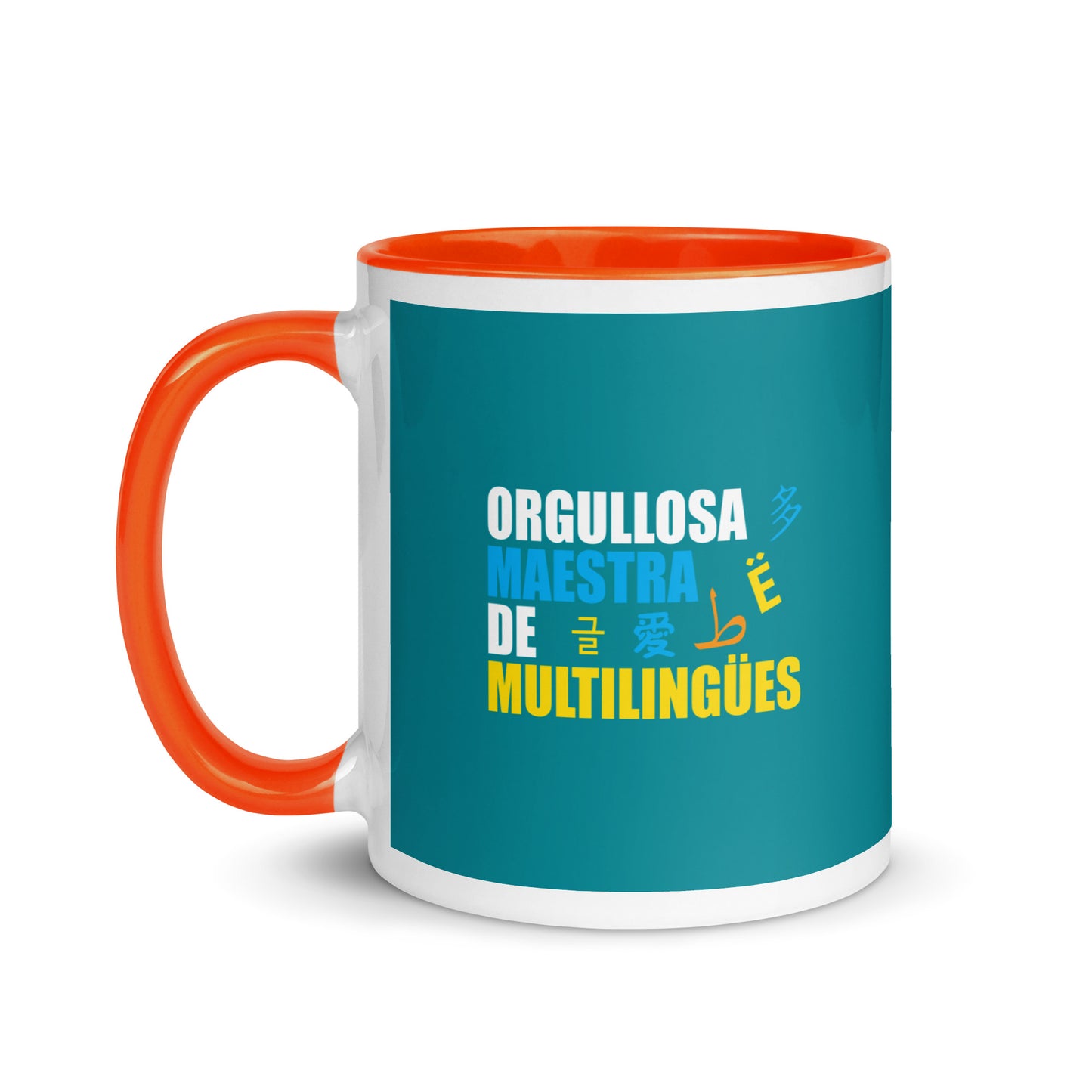 Multilingual Teacher  Mug Inside (Spanish)