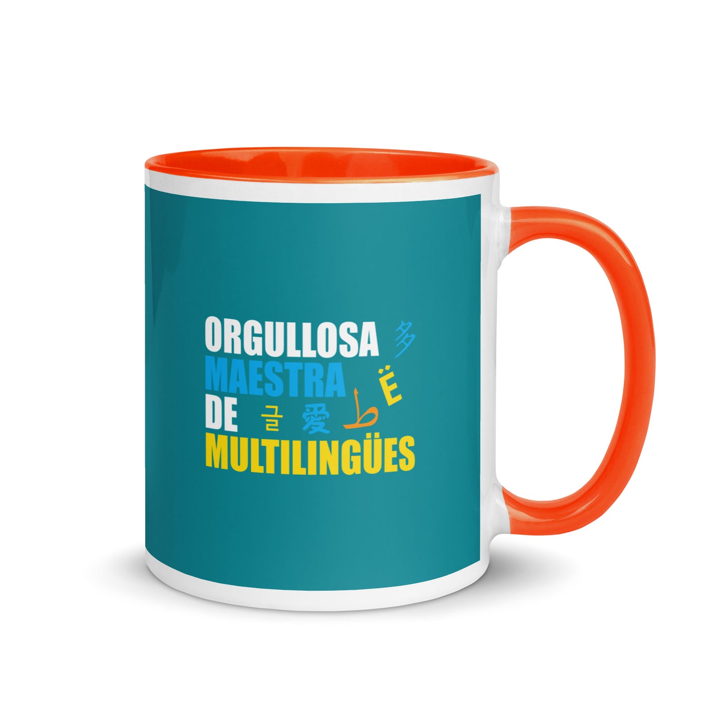 Multilingual Teacher  Mug Inside (Spanish)