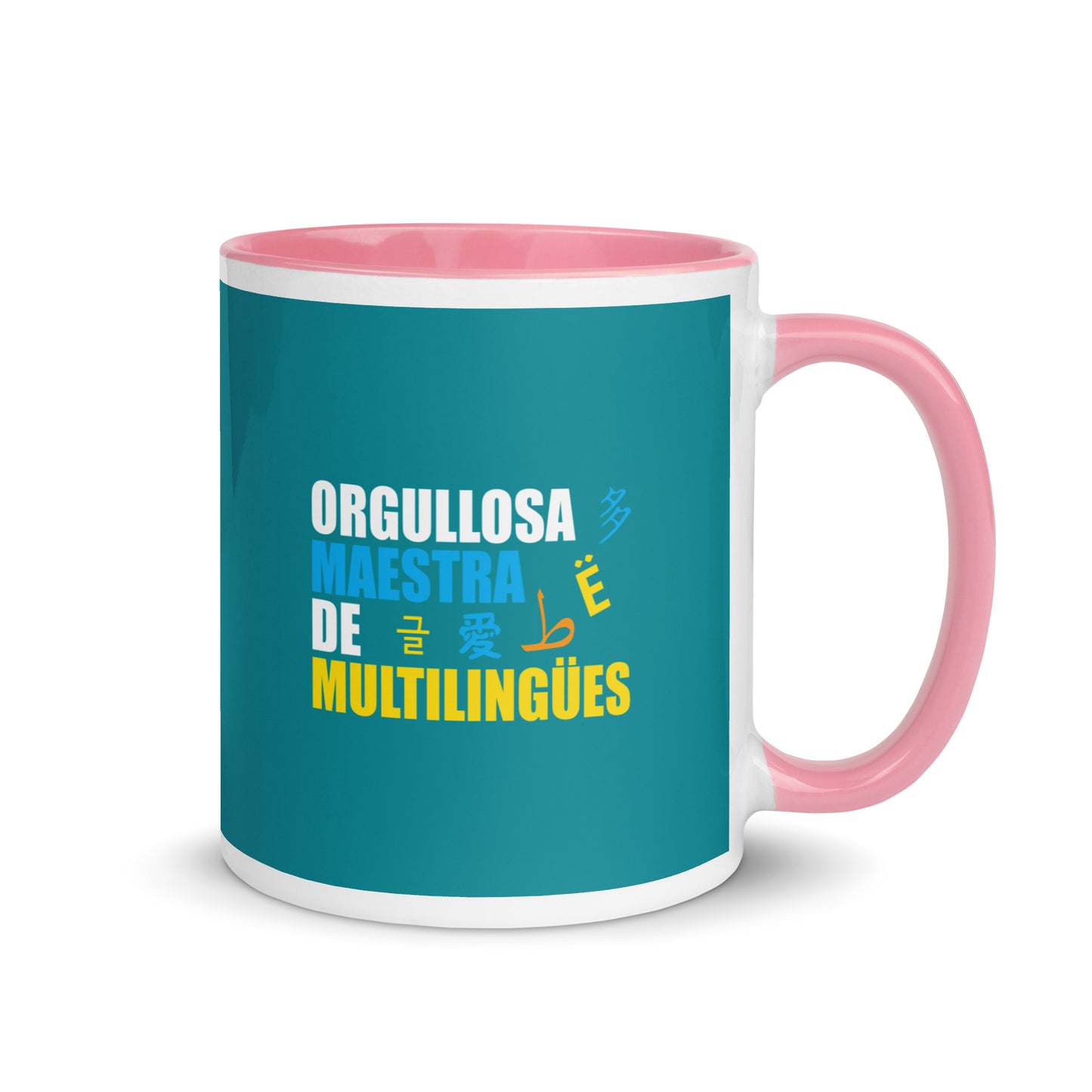 Multilingual Teacher  Mug Inside (Spanish)