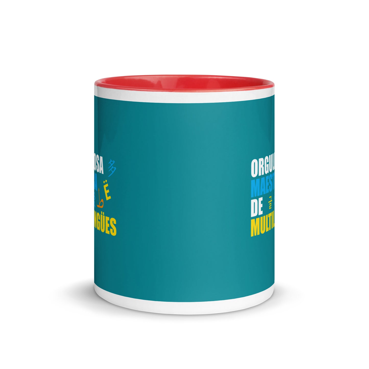 Multilingual Teacher  Mug Inside (Spanish)