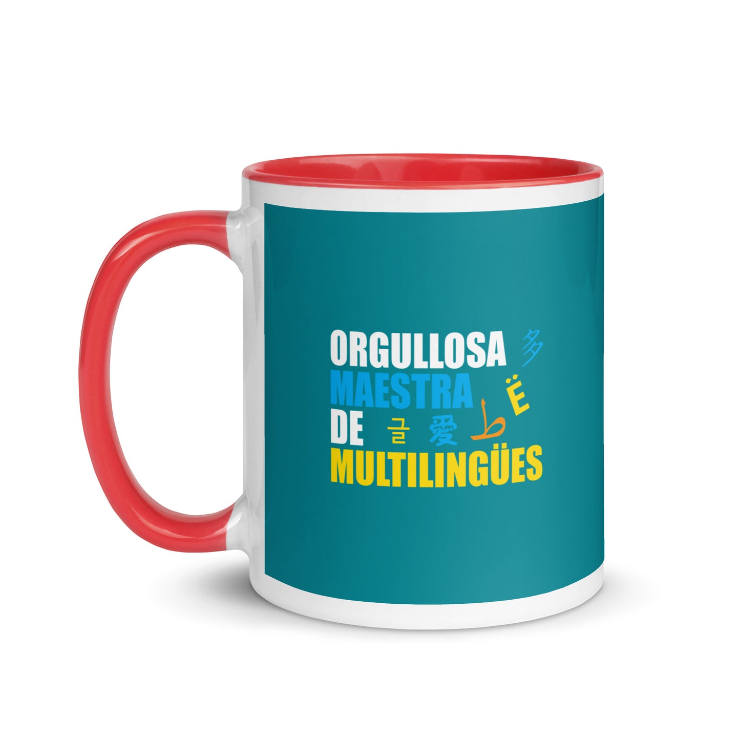 Multilingual Teacher  Mug Inside (Spanish)