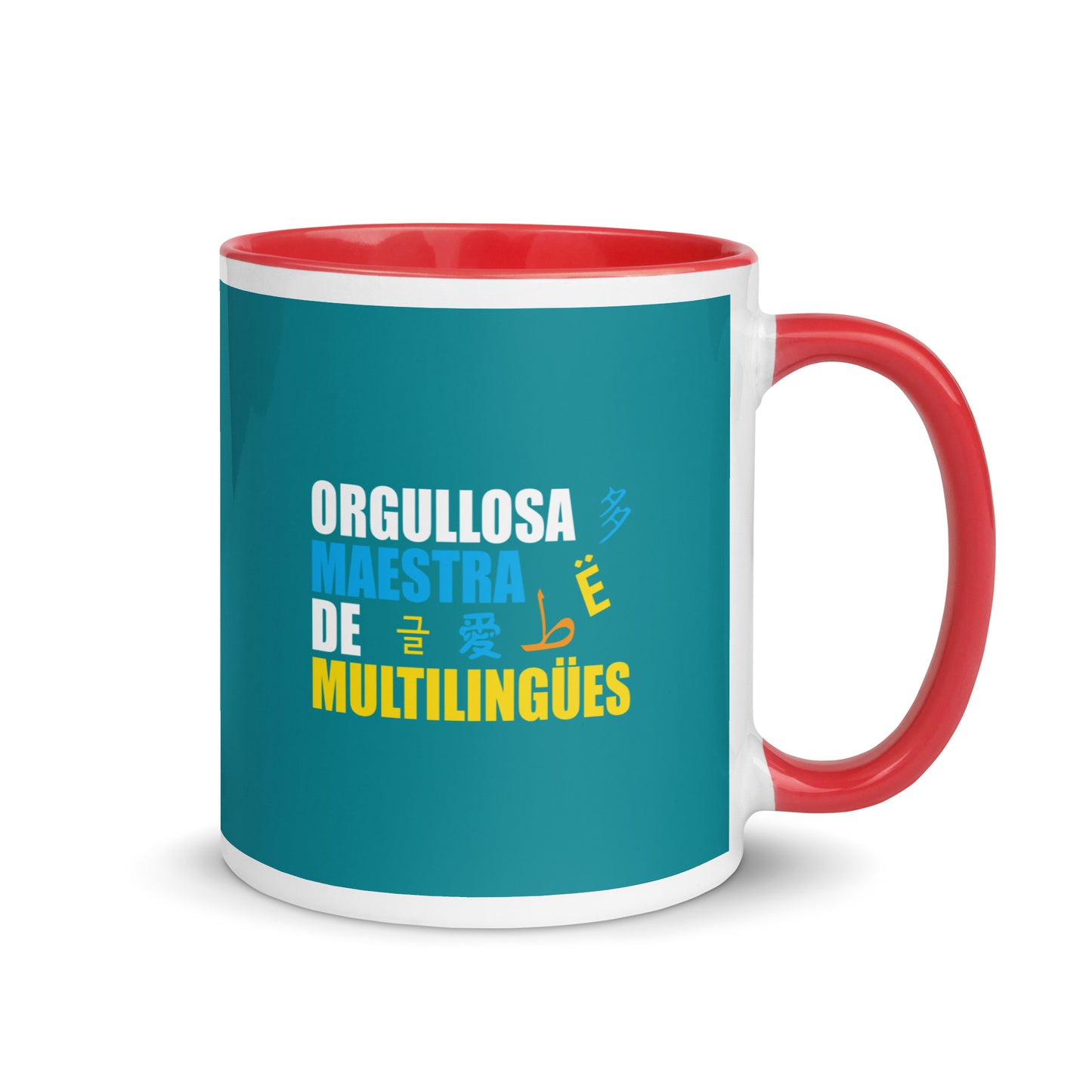 Multilingual Teacher  Mug Inside (Spanish)