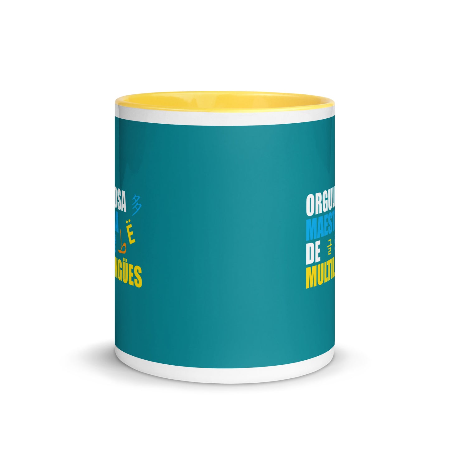 Multilingual Teacher  Mug Inside (Spanish)