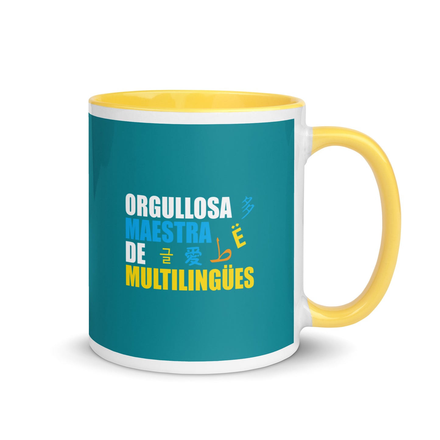 Multilingual Teacher  Mug Inside (Spanish)
