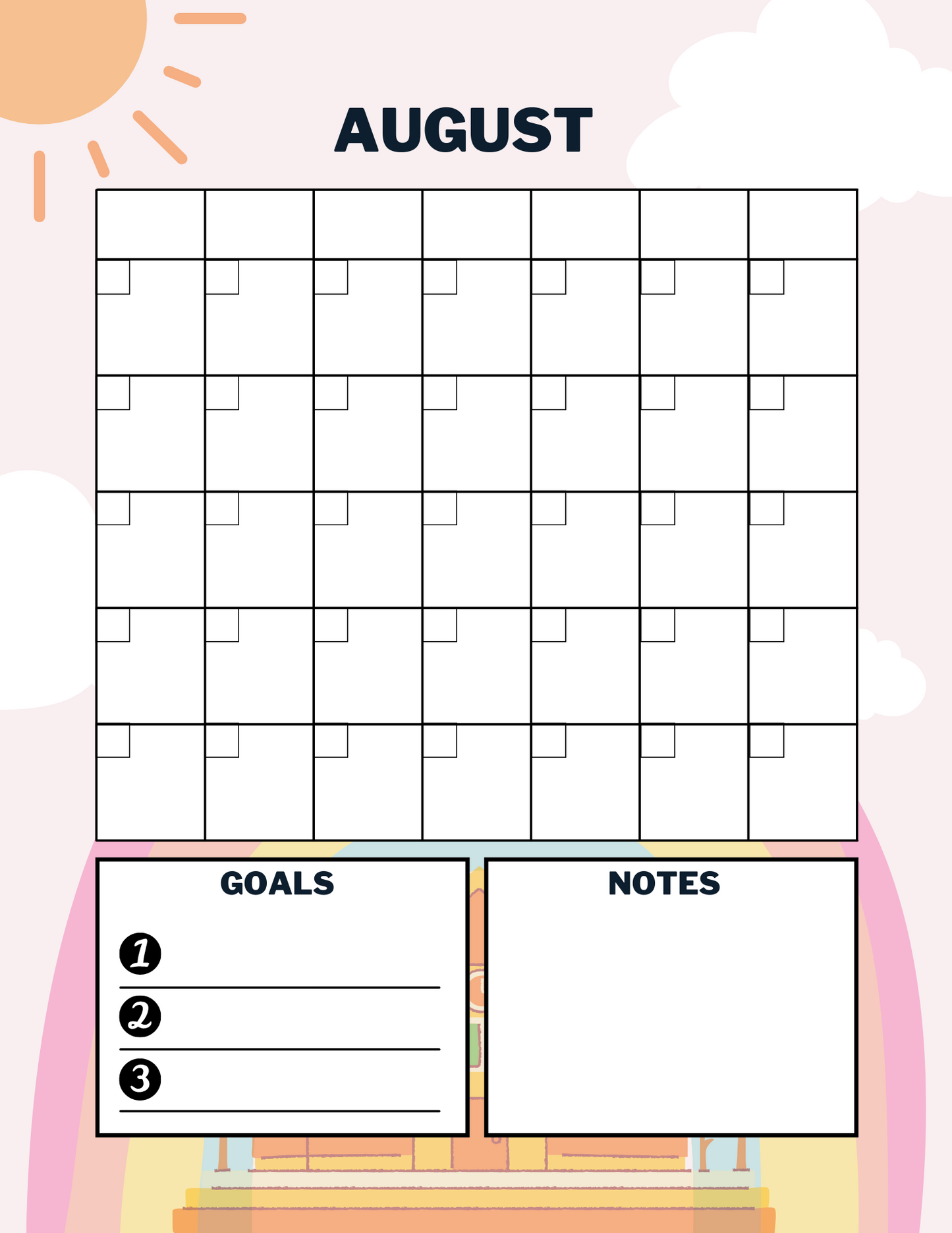 My Academic Planner (PDF Printable)