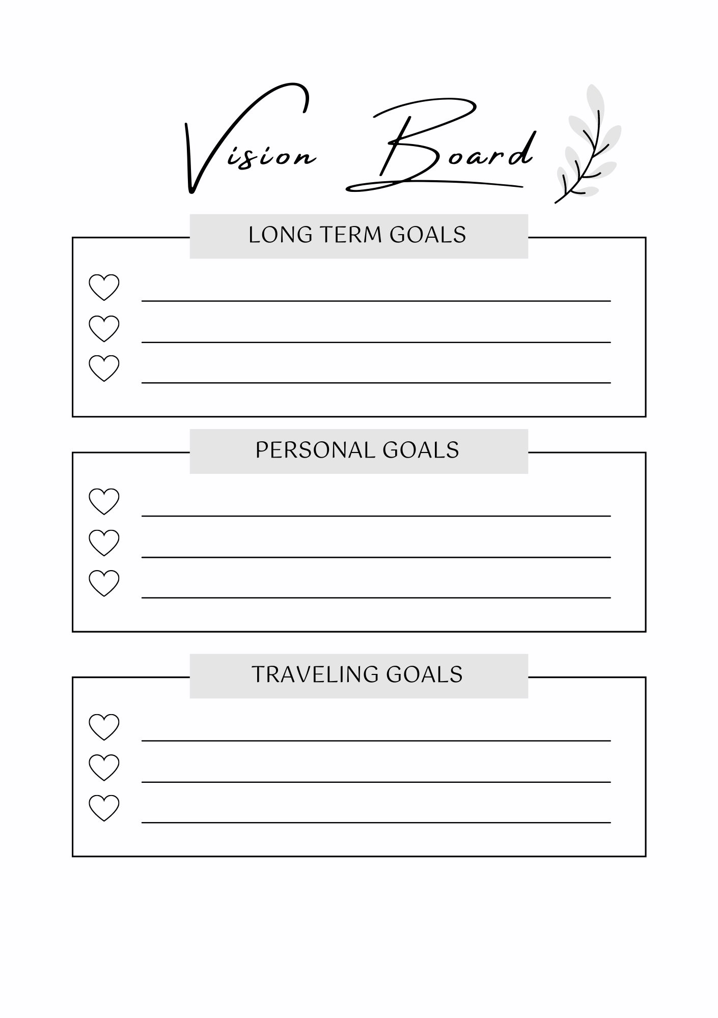 Vocabulary Learning Journal (Printable)