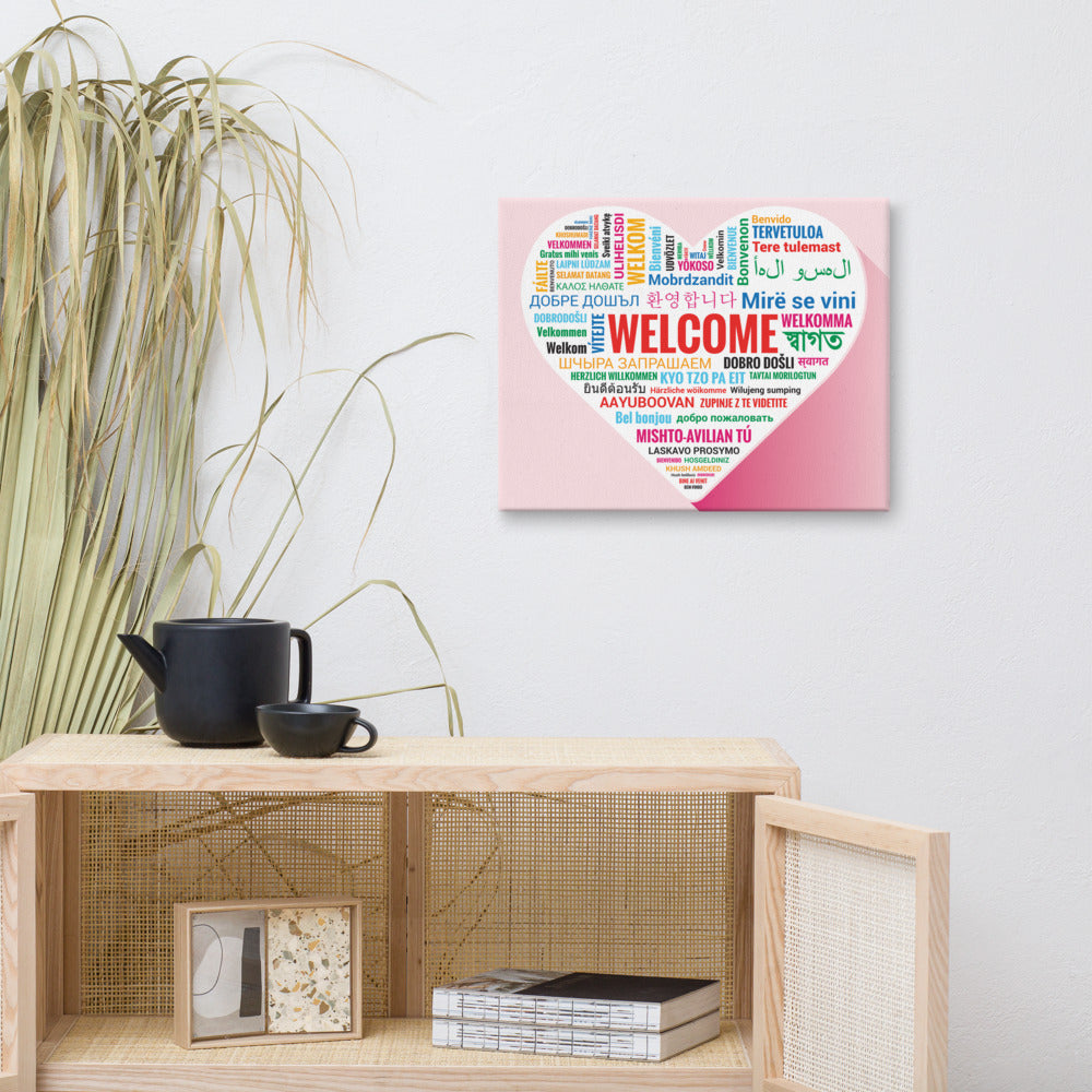 Welcome Canvas (Different Languages)