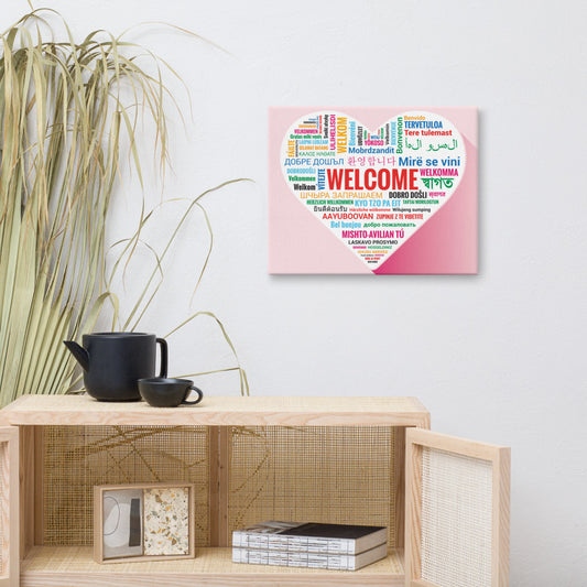 Welcome Canvas (Different Languages)