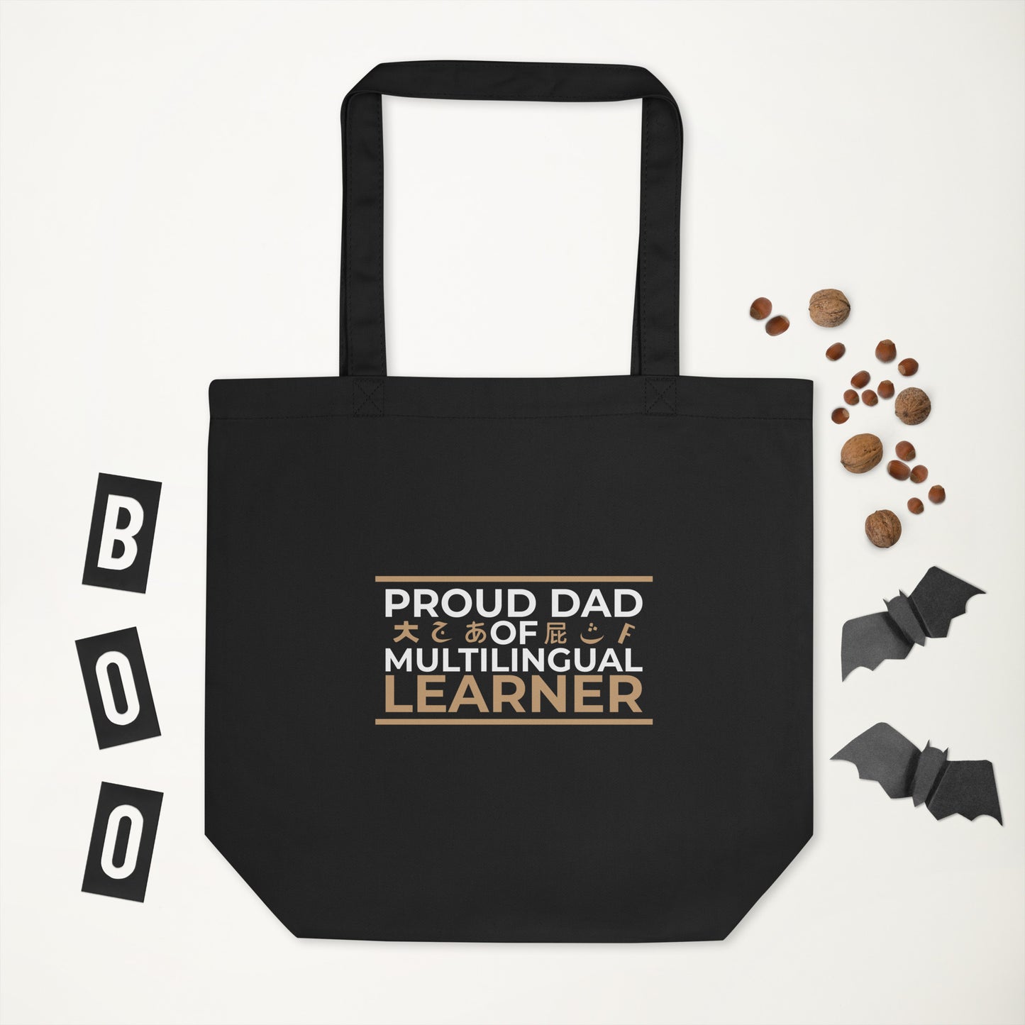 Proud DAD Of Multilingual Learner Eco Tote Bag.