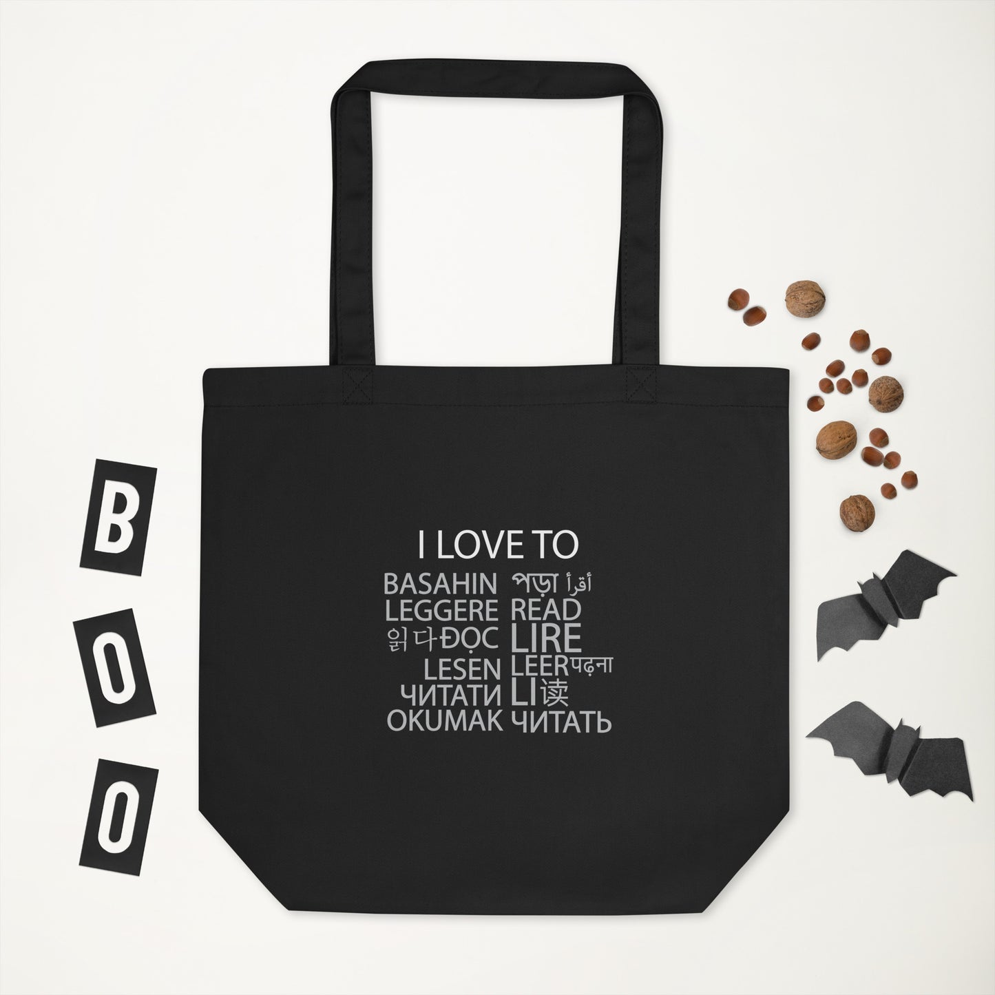 Amo leer la bolsa de asas de Eco.