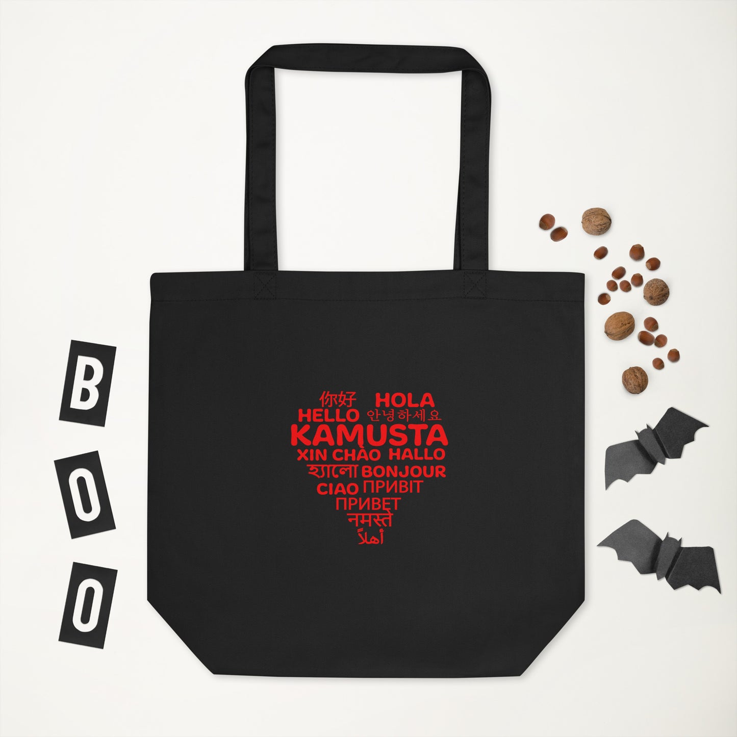 Hello In Different Languages Tote Bag