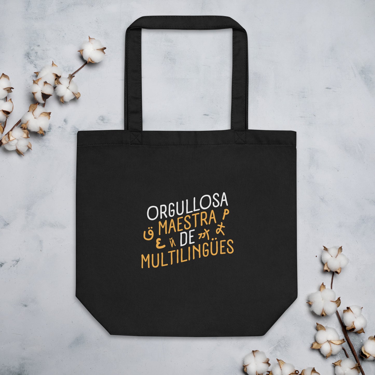 Orgullosa Maestra De Multilingues Eco Tote Bag