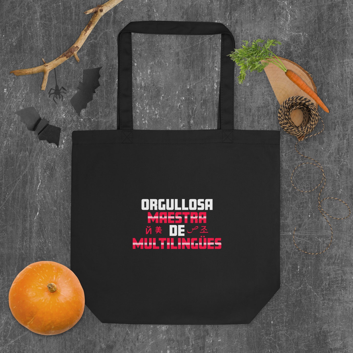 Orgullosa Maestra De Multilingues  Eco Tote Bag