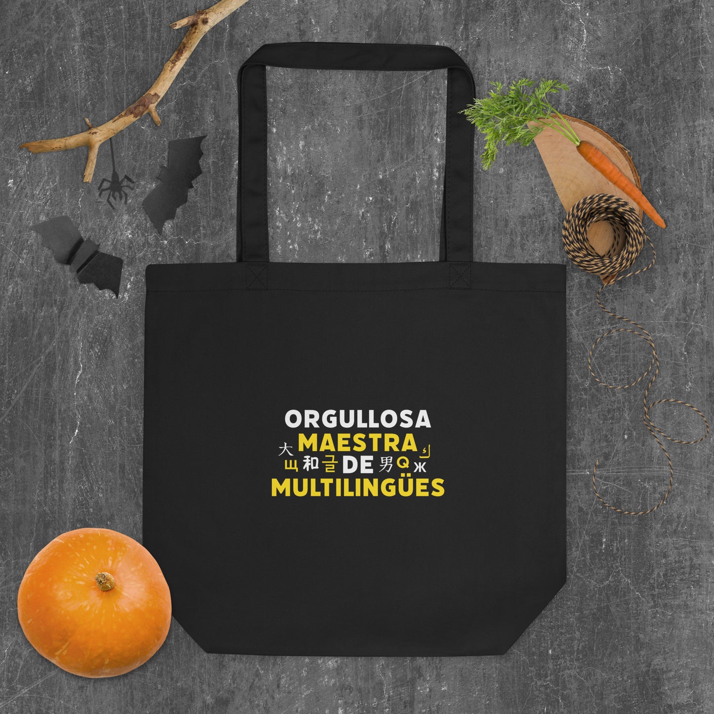 Orgullosa Maestra De Multilingues Eco Tote Bag