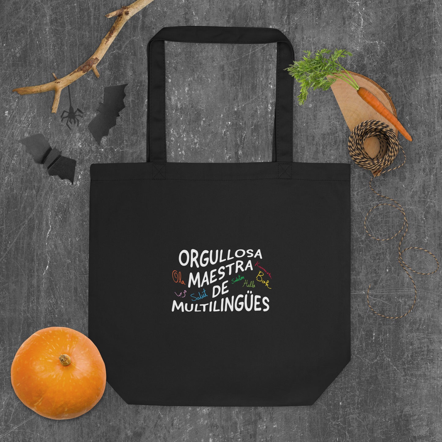 Orgullosa Maestra De Multilingues  Eco Tote Bag