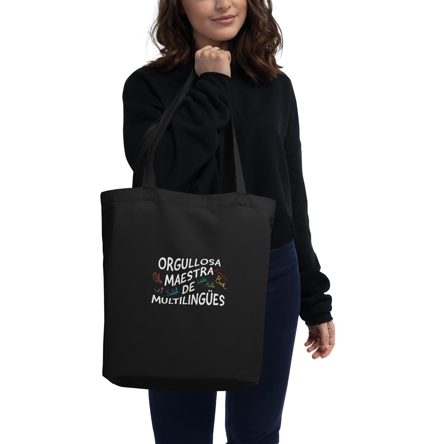 Orgullosa Maestra De Multilingues  Eco Tote Bag