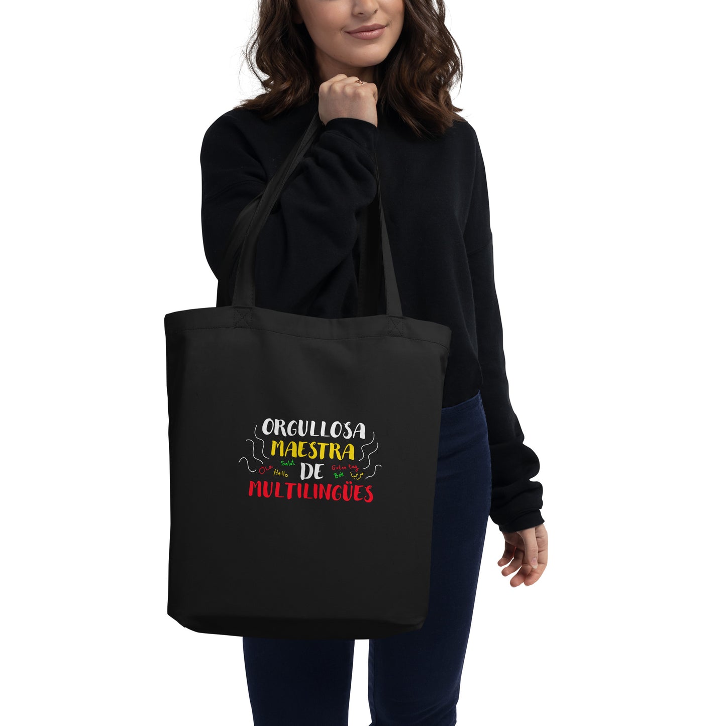 Orgullosa Maestra De Multilingues  Eco Tote Bag