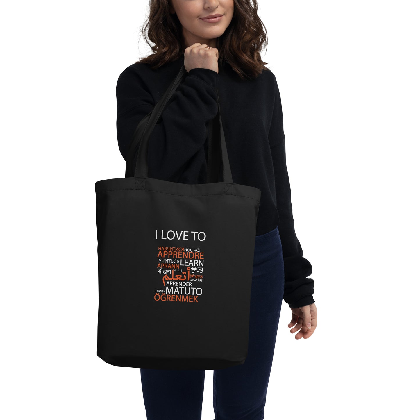 I Love To Learn Eco Tote Bag