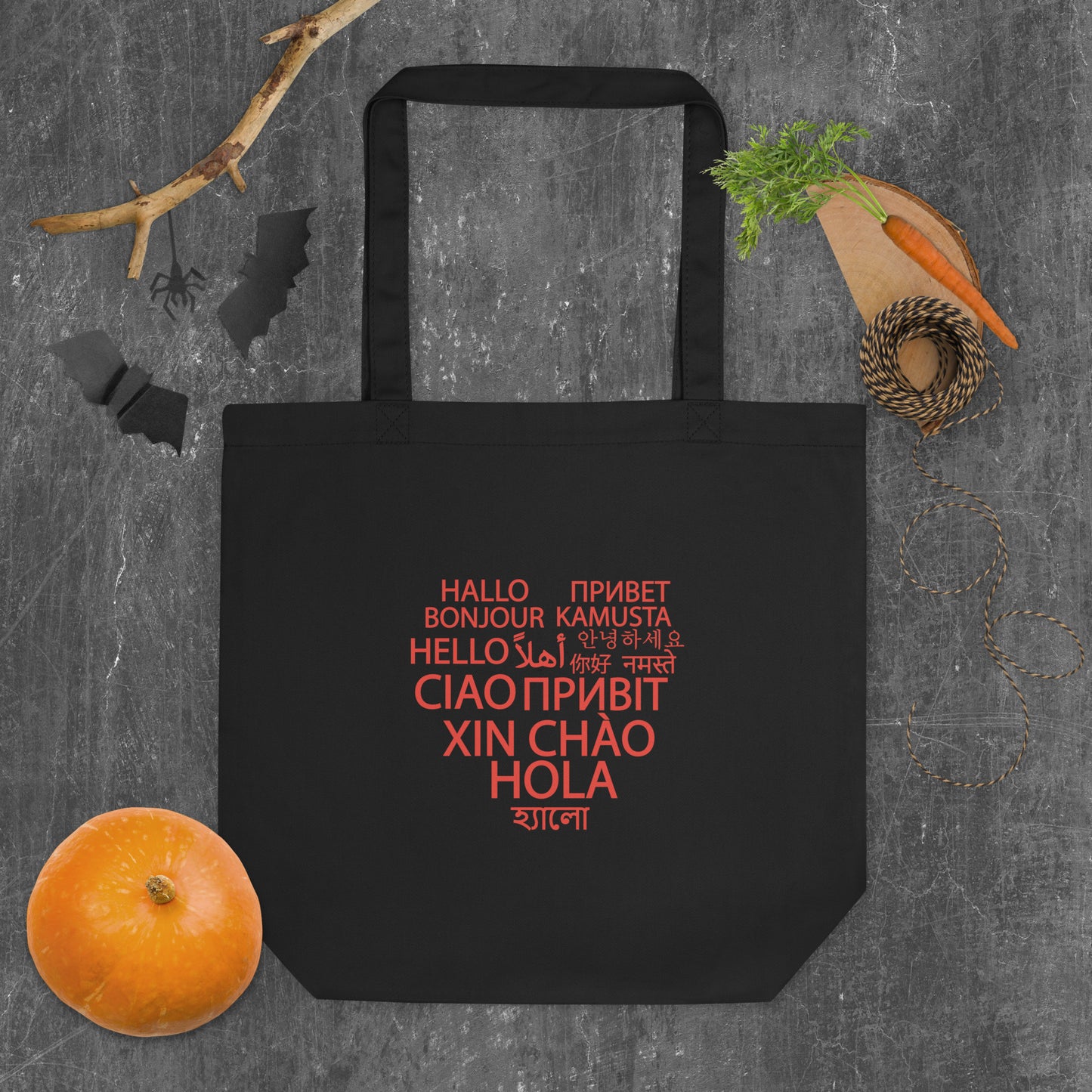 Hello Heart Eco Tote Bag