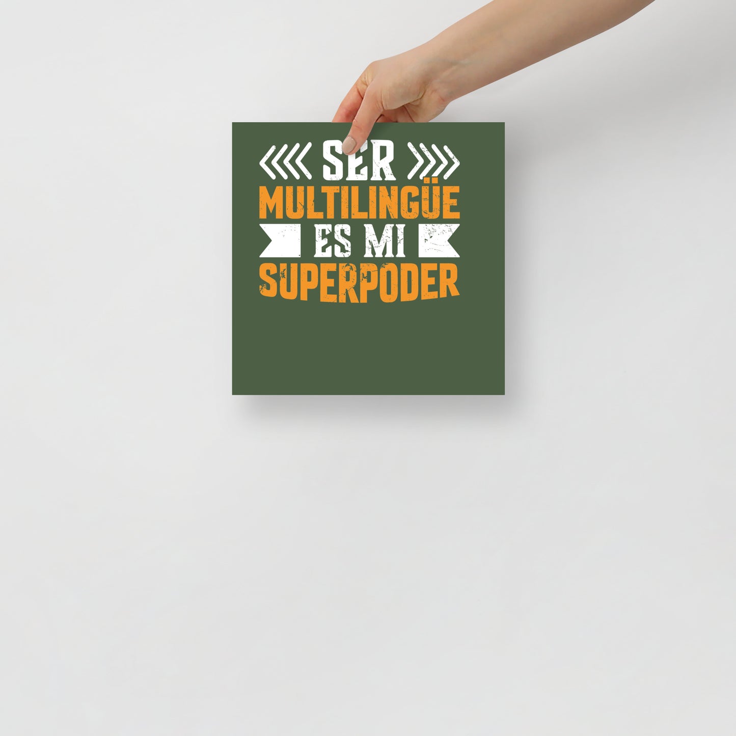 Being Multilingual Is my Superpower Poster (In Spanish), Classroom Decor, Bilingual Poster, Back To School, Spanish Poster,