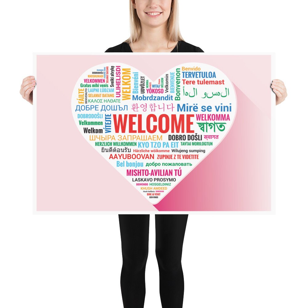 Welcome Poster (Different Languages), Lucky to Be Bilingual Poster, Being Bilingual Poster, Classroom Decor, Bilingual Poster, Back to School,