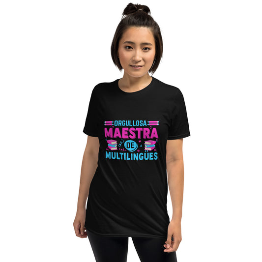 Orgullosa Maestra de Multilingües T-Shirt