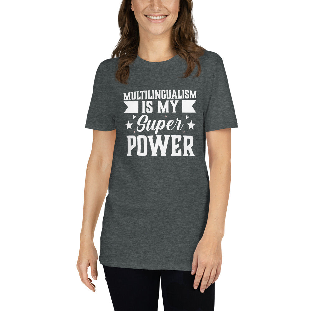 El multilingüismo es mi camiseta Superpower