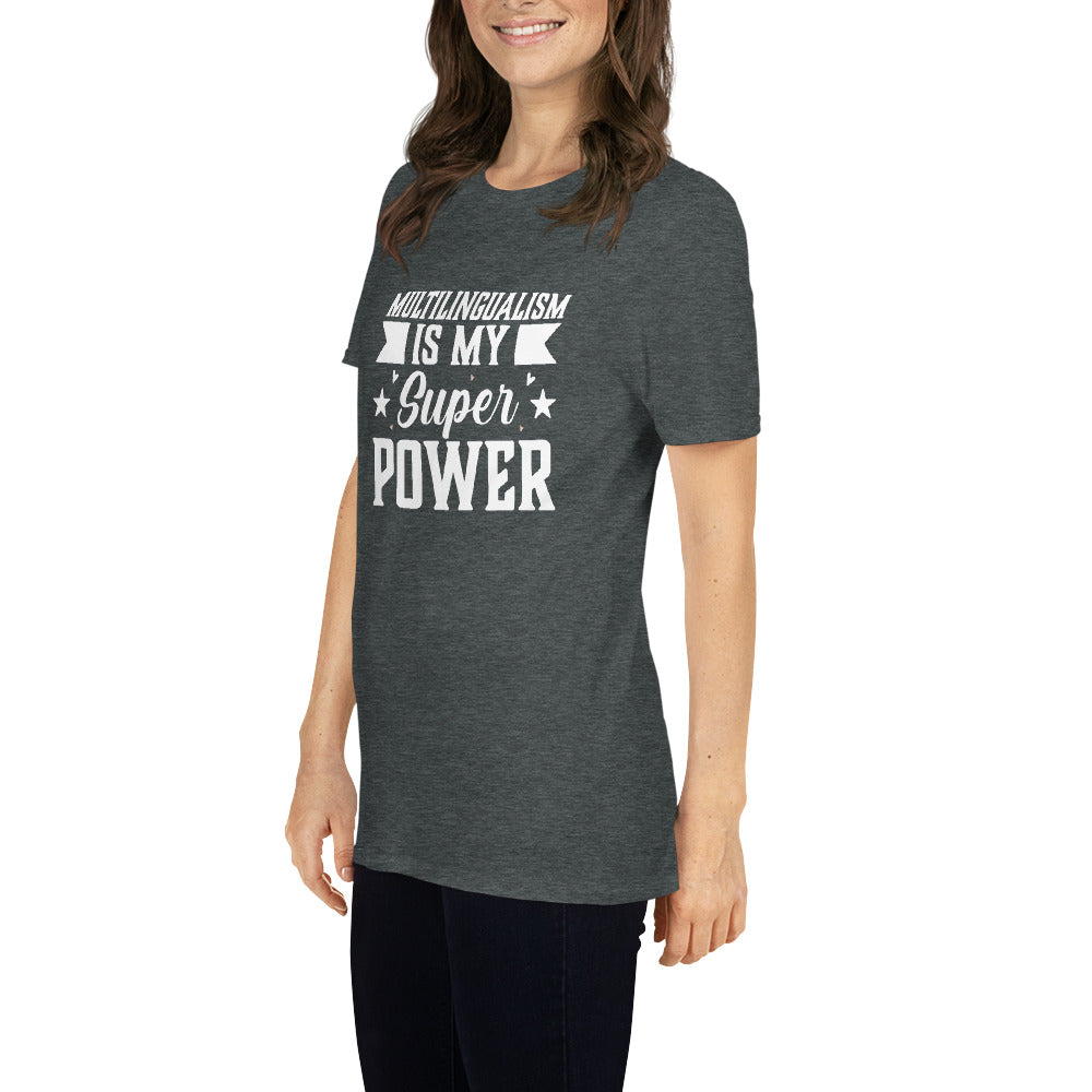 El multilingüismo es mi camiseta Superpower