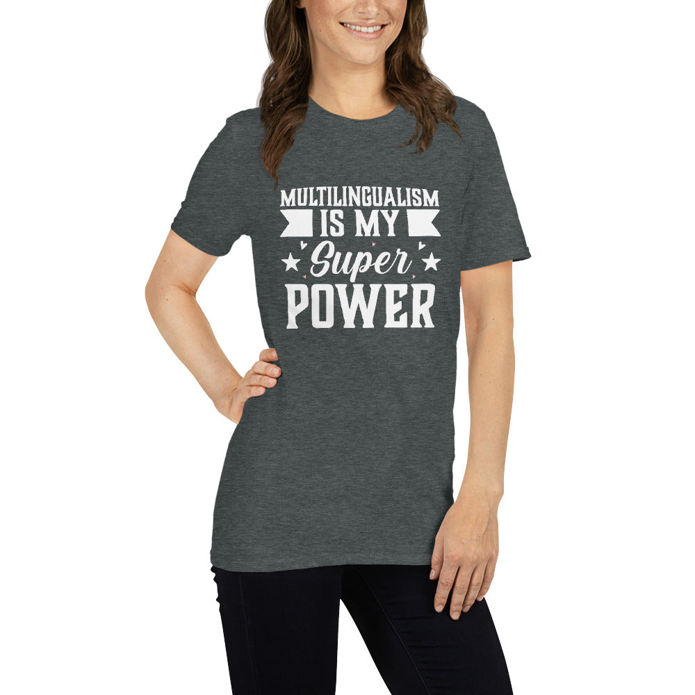 El multilingüismo es mi camiseta Superpower
