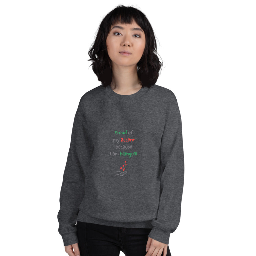Proud Accent Sweatshirt Unisex