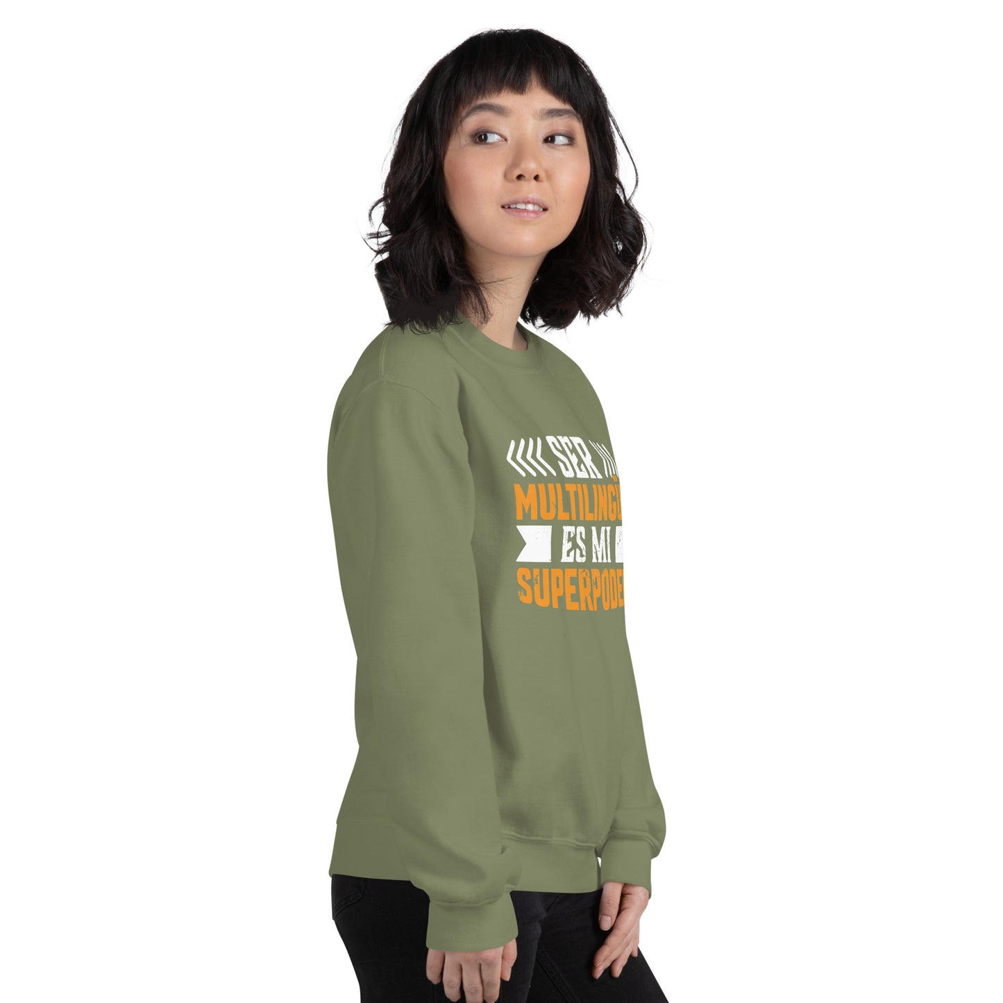 Being Multilingual is my Superpower Sweatshirt (Spanish)
