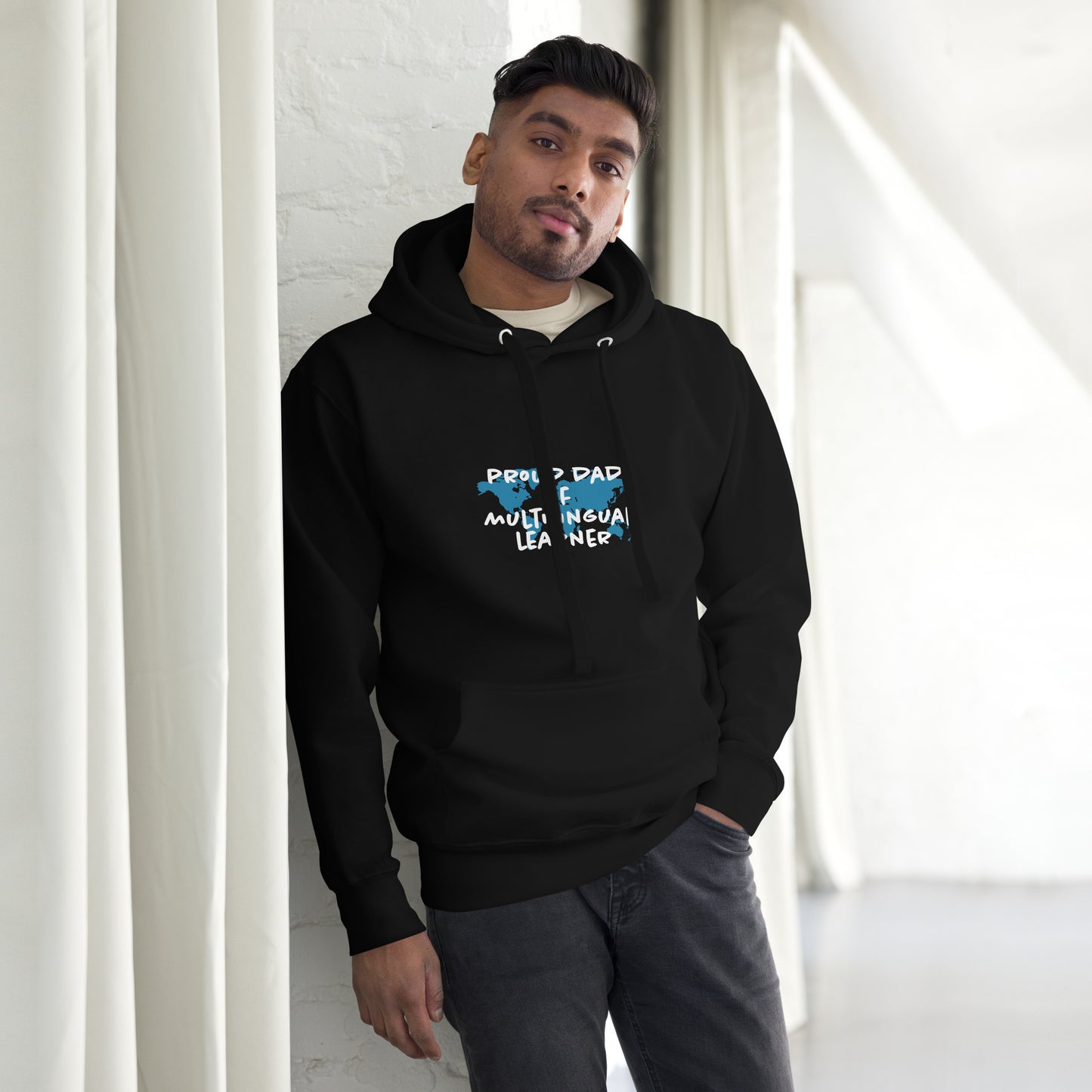 Multilingual Learner Dad Hoodie