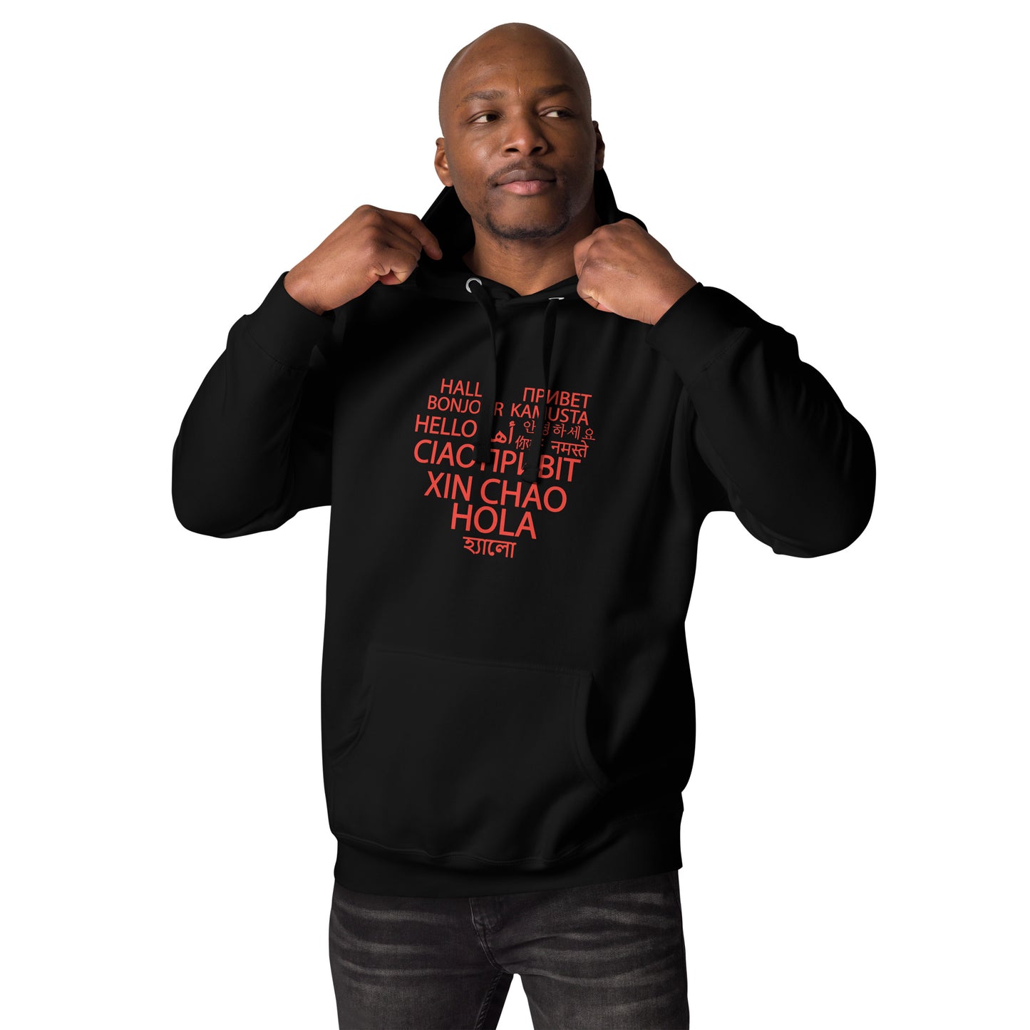 Hola sudadera con capucha