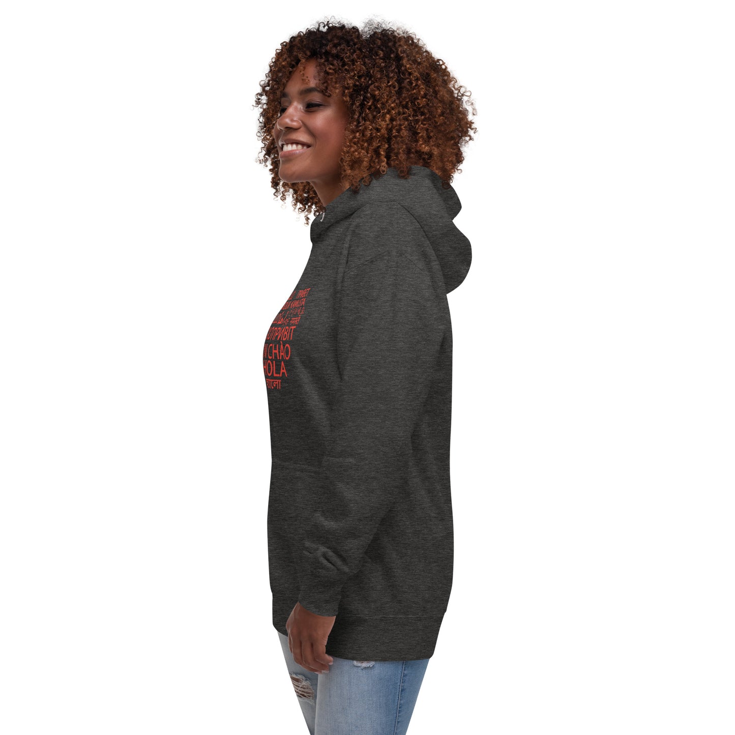 Hola sudadera con capucha